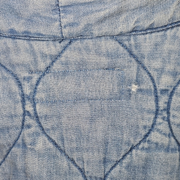 Blue Quilted Robe - Picture 5 of 7